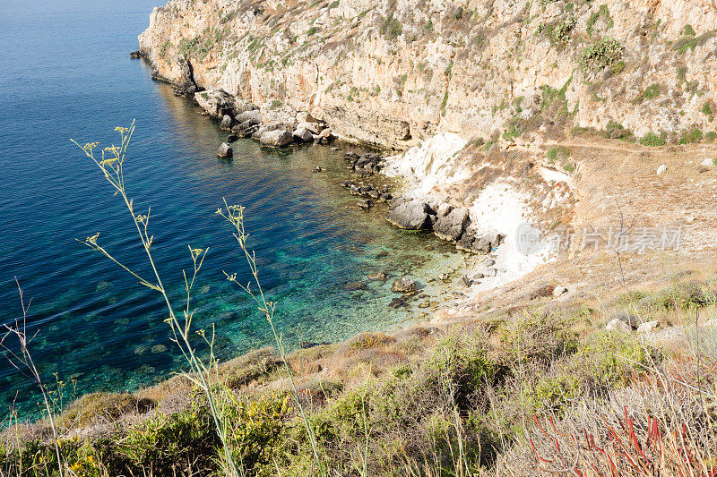 Favignana, Aegadian群岛，意大利西西里岛